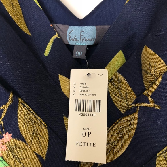 Anthropologie Eva Franco embroidered dress 0P - Picture 5 of 7